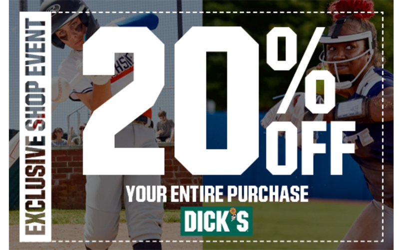 20% Off Weekend at DSG August 8 - 11, 2025 (4 days!! Monday too!)